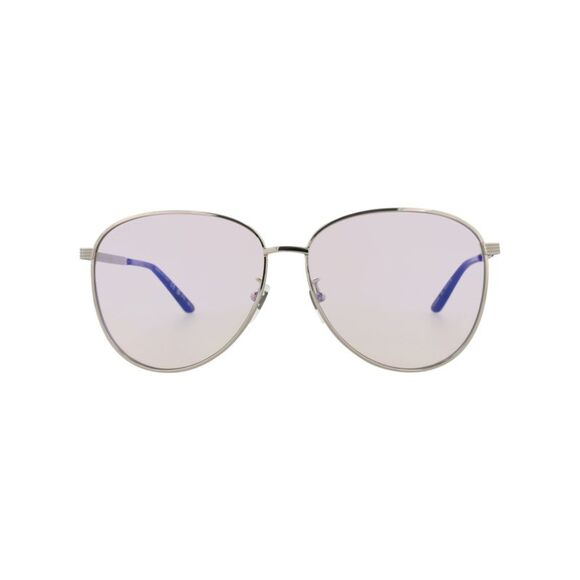 Gucci Accessories - Gucci Aviator-Frame Metal Sunglasses Silver Unisex-Adult